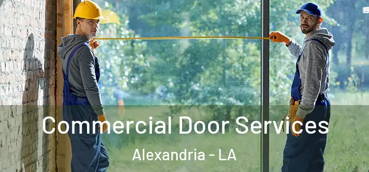 Commercial Door Services Alexandria - LA