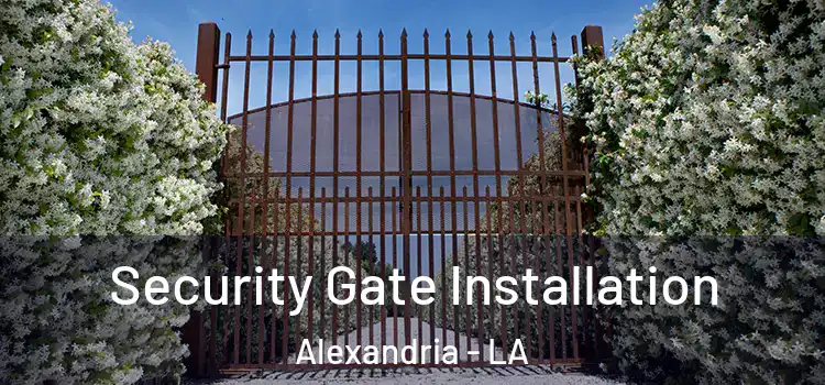 Security Gate Installation Alexandria - LA