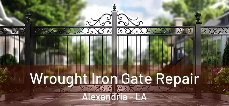 Wrought Iron Gate Repair Alexandria - LA